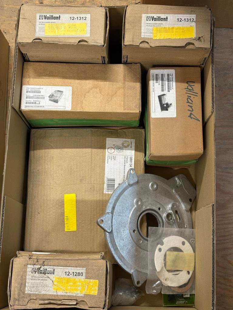 Vaillant onderdelen: 5 printplaten, 4 branders, ventilator, Ophalen, Gebruikt, Overige typen