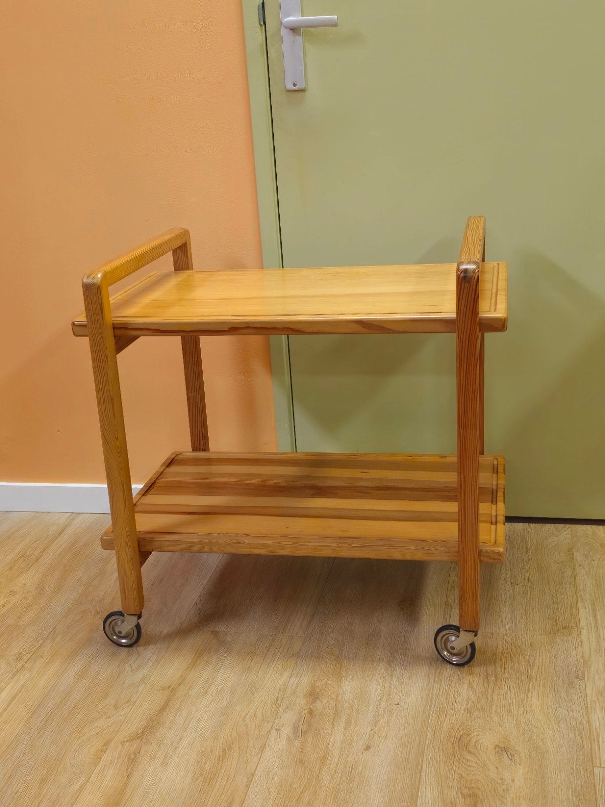 Vintage Opal Serveerwagen Drankenwagen Trolley, Ophalen