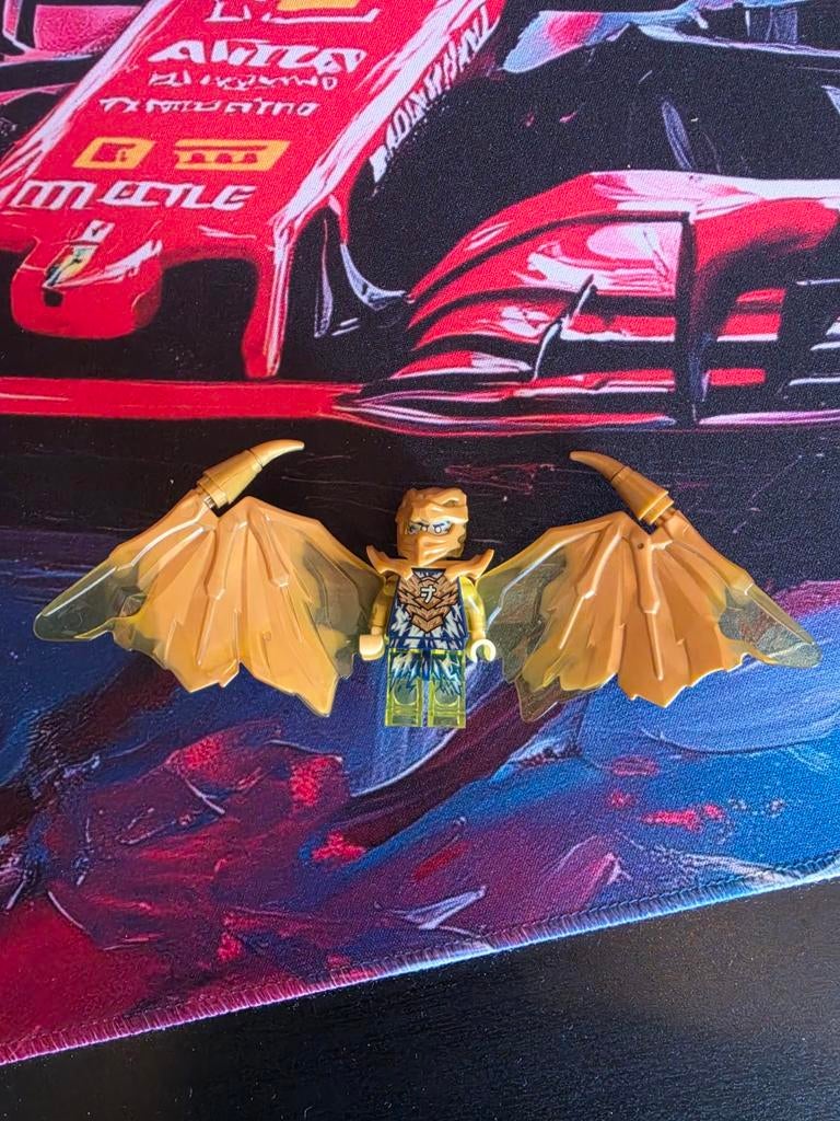 LEGO Ninjago Minifiguur - Golden Dragon Lloyd (njo763), Compleet, Verzenden, Lego, Zo goed als nieuw