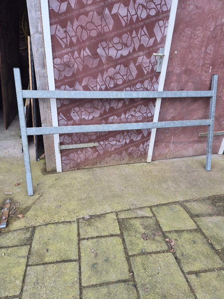 opzet hek voor aanhangwagen, Ophalen, Gebruikt