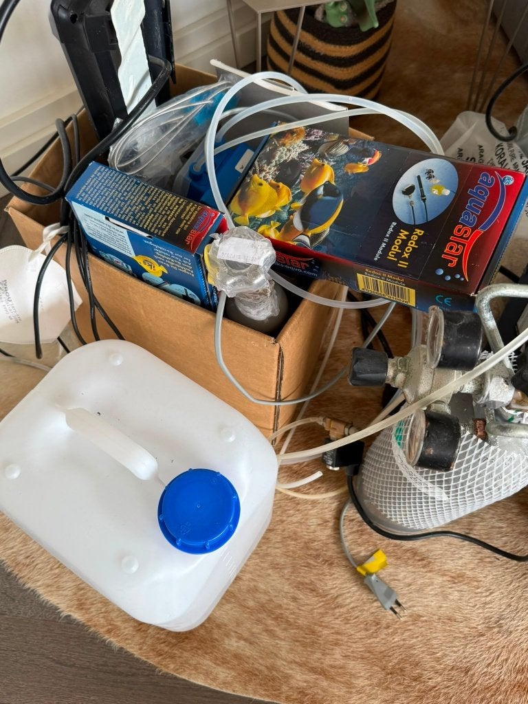 Dymico A filter + andere items, Ophalen, Inclusief controller, Gebruikt, Overige typen