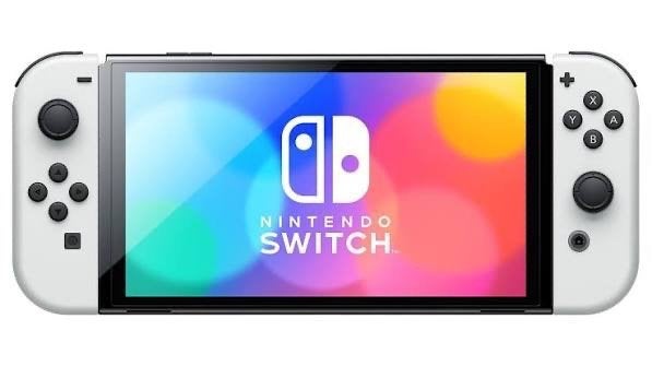Witte Oled Switch Picofly, Spelcomputers en Games, Ophalen of Verzenden, Zo goed als nieuw, Met 1 controller, Switch OLED