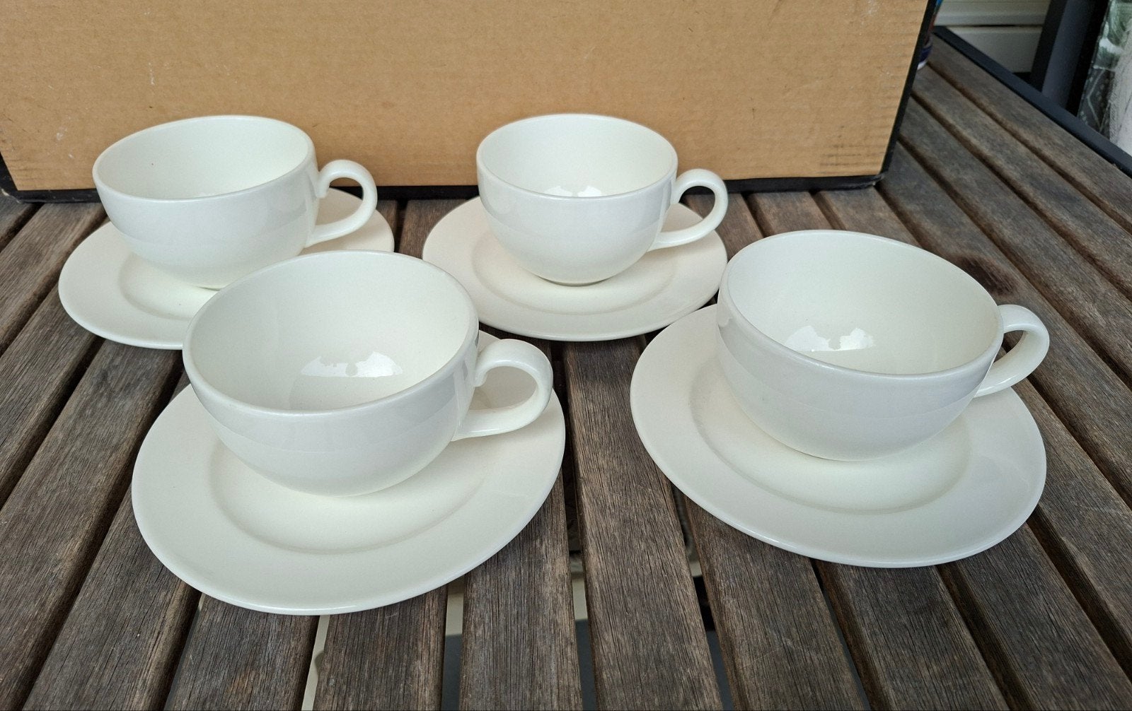 Villeroy boch grote theekoppen, Ophalen of Verzenden, Zo goed als nieuw, Overige stijlen, Kop(pen) en/of Schotel(s)