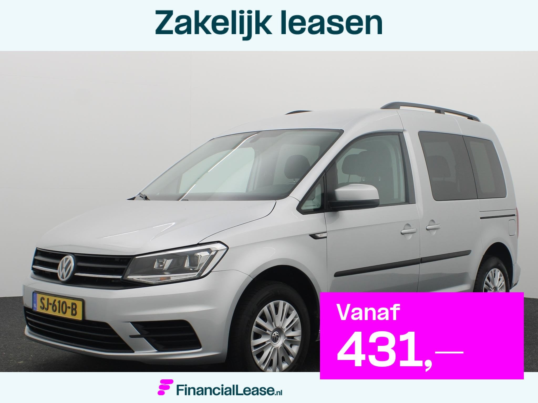 Volkswagen Caddy 1.2 TSI Trendline TREKHAAK / XENON / CLIMA, Voorwielaandrijving, Start-stop-systeem, Stof, Gebruikt