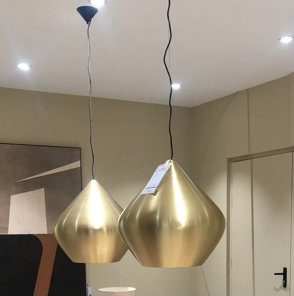 Tom Dixon hanglamp Beat Light Goudkleurig, Ophalen, Nieuw, Metaal, 50 tot 75 cm