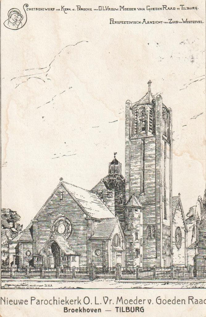 Tilburg - Broekhoven, Verzenden, Voor 1920, Gelopen, Noord-Brabant