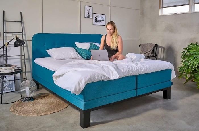 Luxe Boxspring Showroommodel met Topper | Binnen 5 dagen, Verzenden, Overige kleuren, 180 cm, 200 cm
