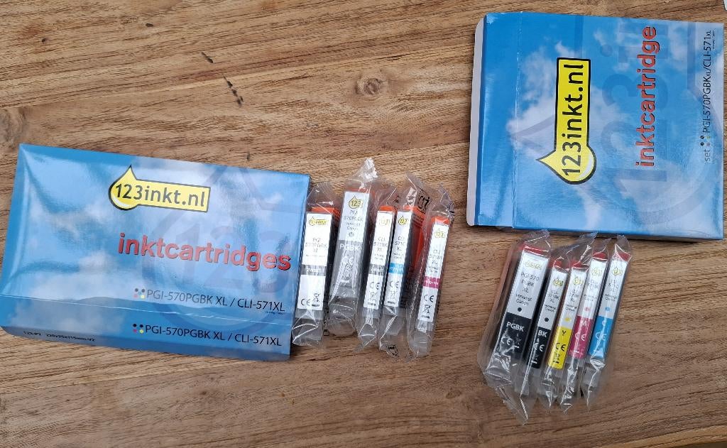 Inkt Cartridges voor Canon printer, Computers en Software, Printers, Nieuw, Printer, Inkjetprinter, Kleur printen, Ophalen of Verzenden