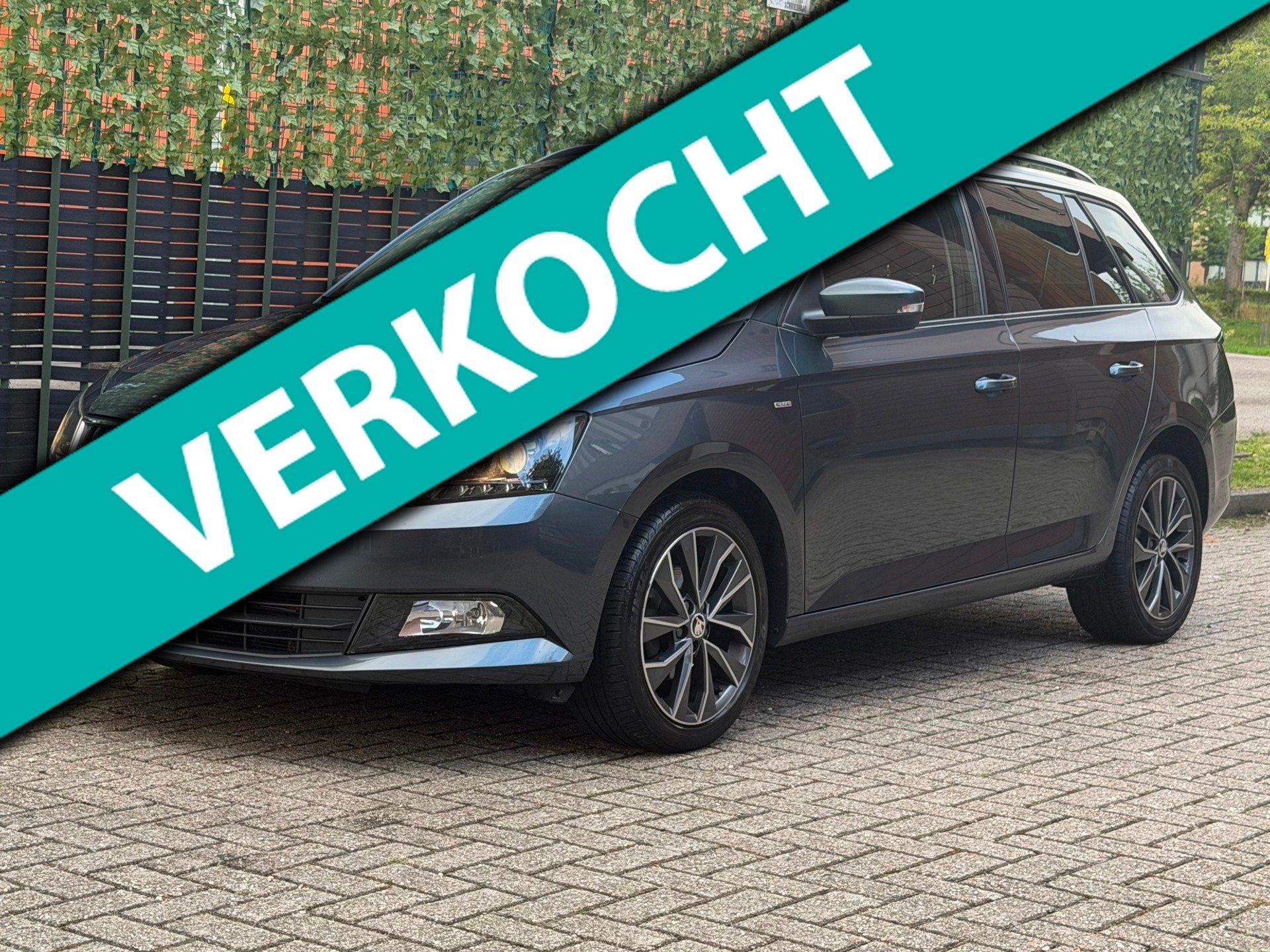 Skoda Fabia Combi 1.0 TSI Drive grijs 2017 CRUISE|NAVI|NAP, Voorwielaandrijving, Stof, 95 pk, 23 km/l