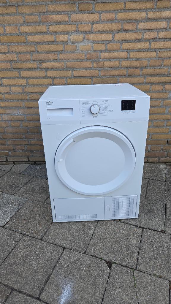 Condens droger  merk BEKO., 6 tot 8 kg, Ophalen, Gebruikt, 85 tot 90 cm