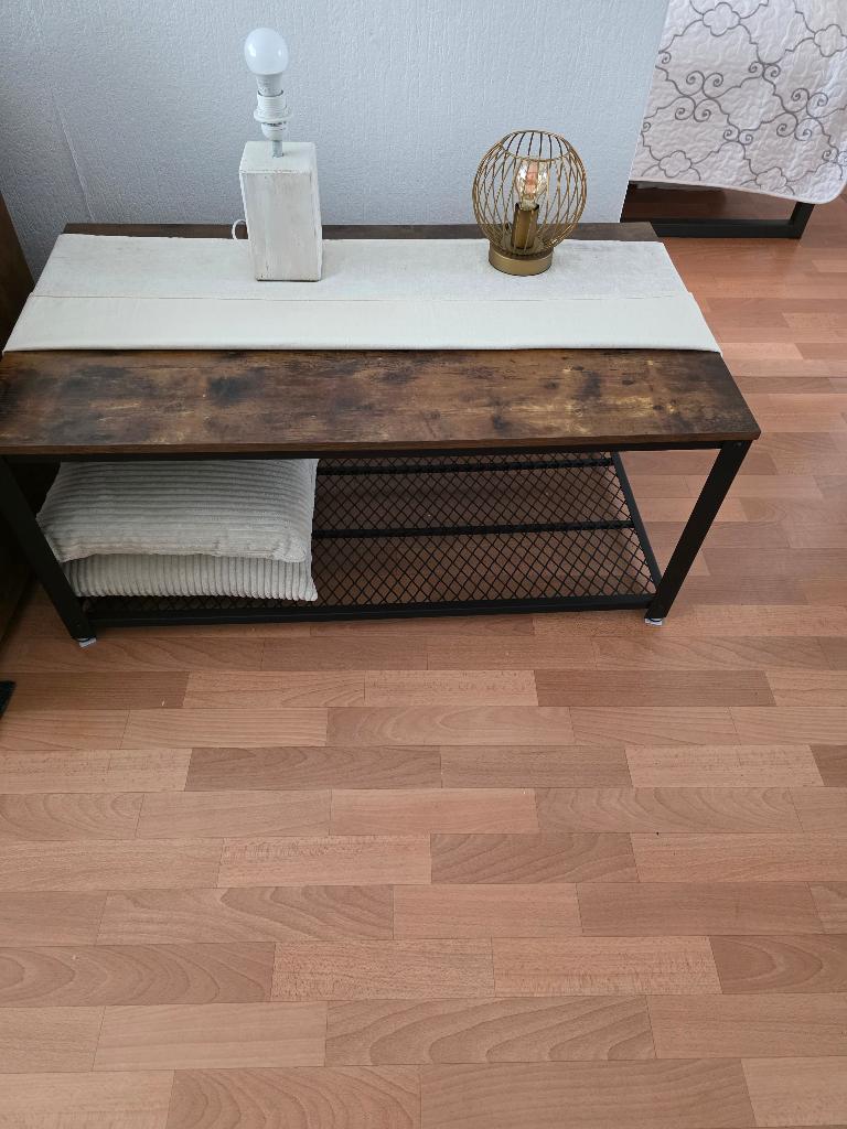 Industrieele salontafel, Ophalen, Overige materialen, Zo goed als nieuw, Minder dan 50 cm