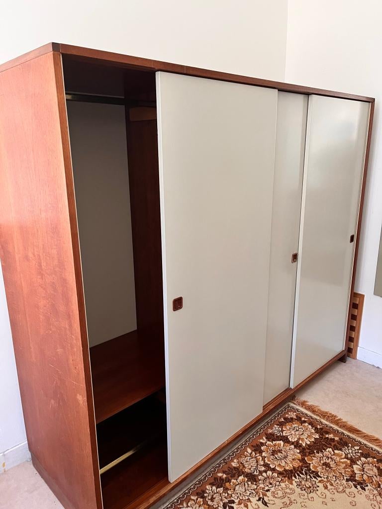 Pastoe KP21 kledingkast, Huis en Inrichting, Kasten | Kledingkasten, Gebruikt, 150 tot 200 cm, Vintage / Pastoe, 150 tot 200 cm