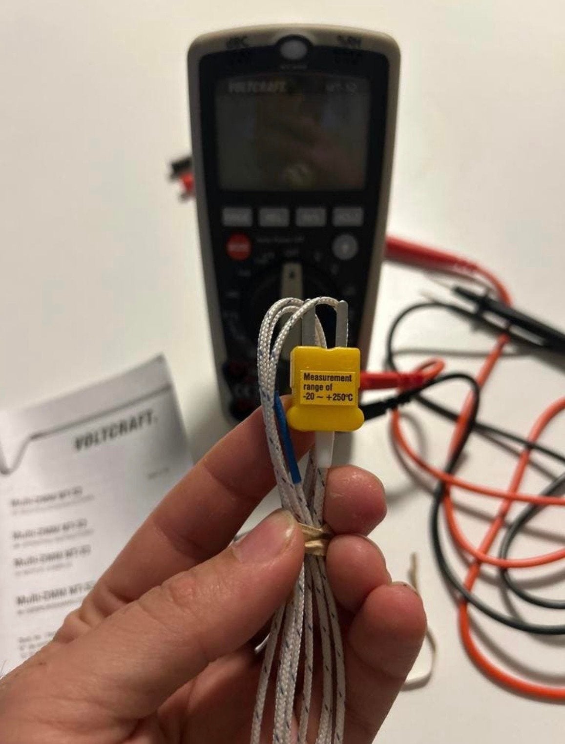 Voltcraft MT-52 Multimeter - Digitale Multimeter, Ophalen, Zo goed als nieuw