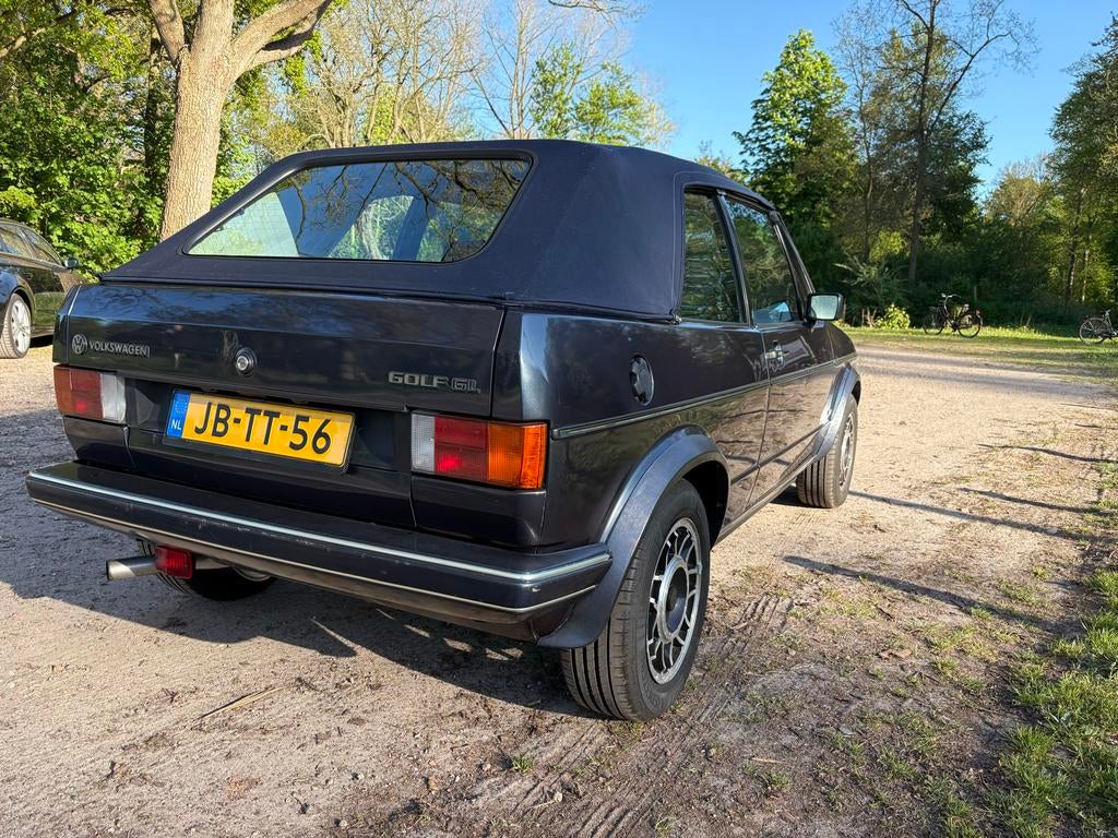 Volkswagen Golf 1.8 GL Cabriolet AUT 1985 Blauw, Auto's, Volkswagen, 4 cilinders, Blauw, 1200 kg, 1781 cc