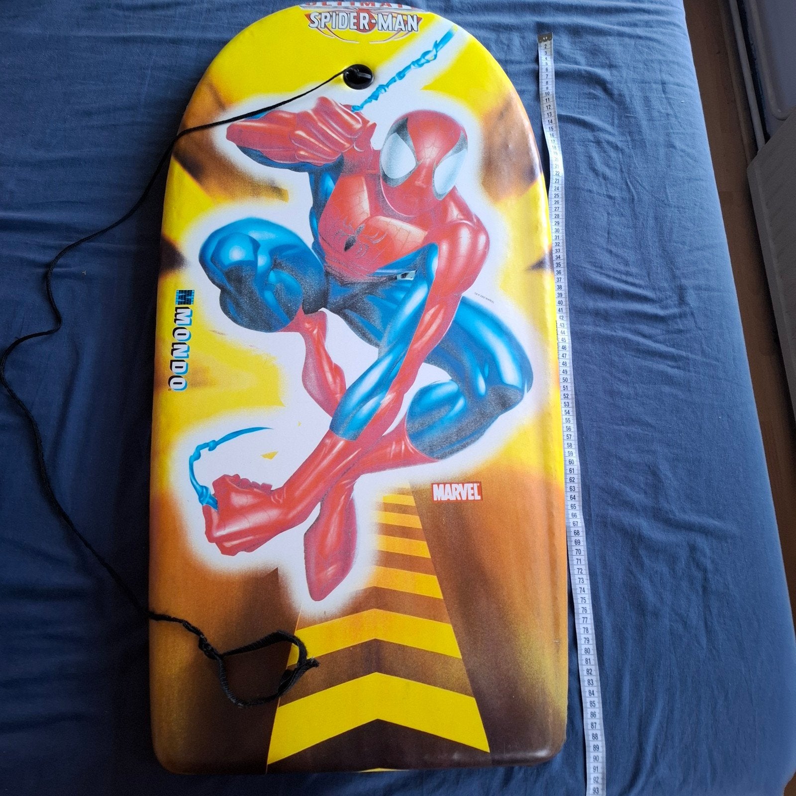 Mondo Ultimate Spiderman Surfboard voor Kinderen - Nieuw, Ophalen, Nieuw, Overige typen, Met koord