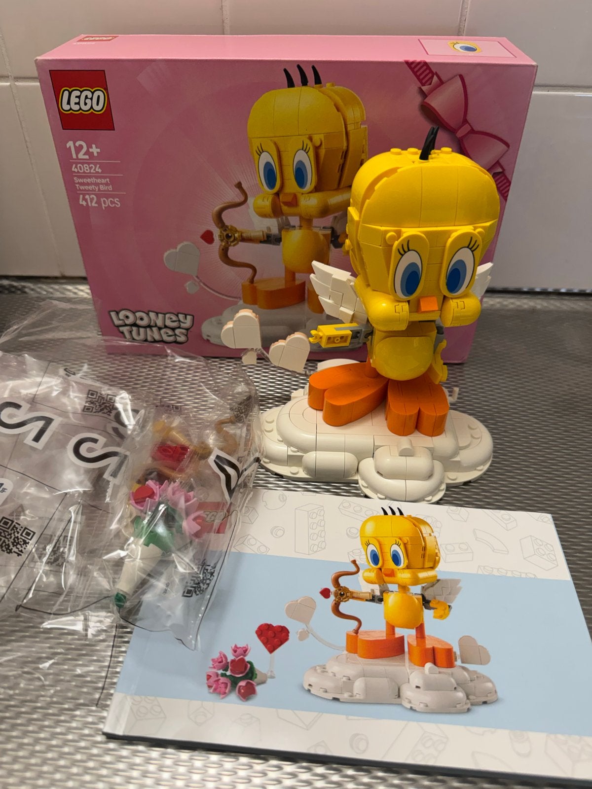 Lego Looney Tunes Tweety Bird 40624 - Nieuwstaat, Overige thema's, Lego, Ophalen of Verzenden, Zo goed als nieuw