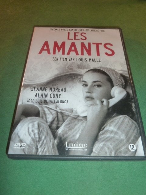 Les amants Louis Malle Dvd Met Jeanne Moreau, Drama, Alle leeftijden, Nederlands, Frankrijk