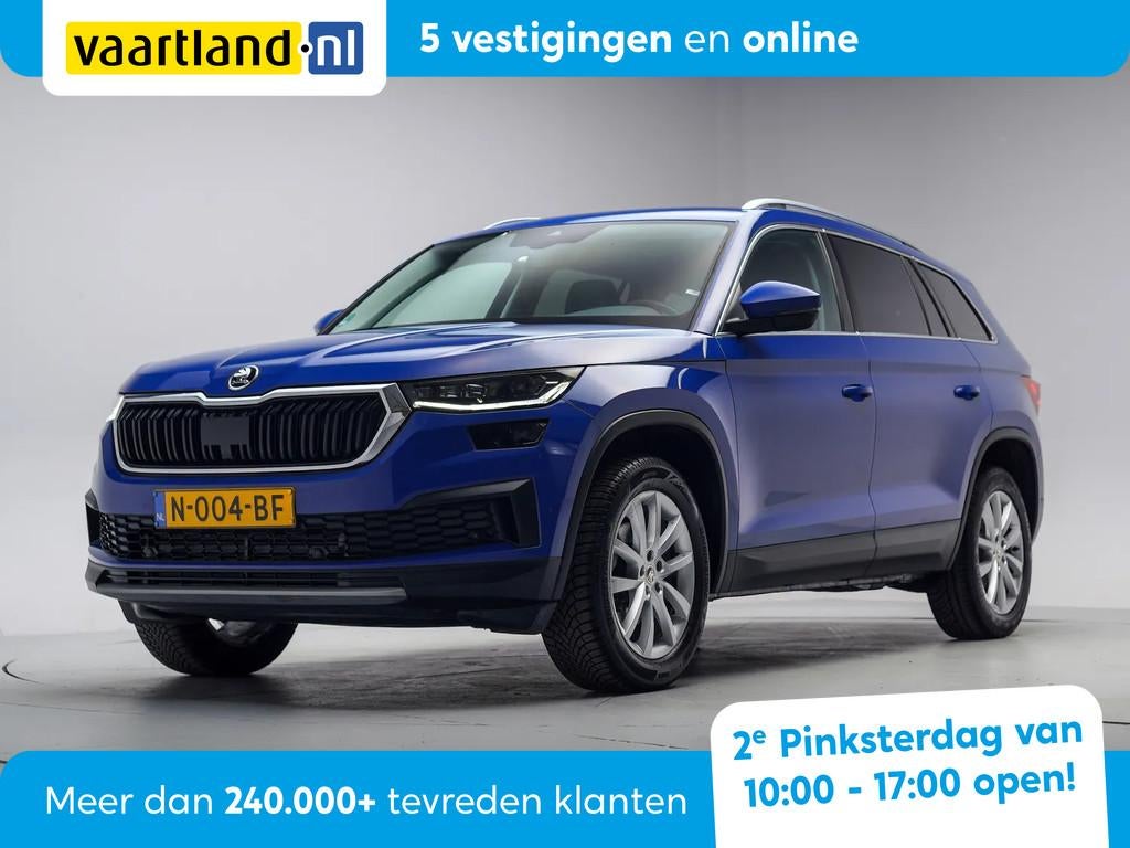 Skoda Kodiaq 1.5 TSI Business Edition NW-Model [ Navi Camera, Auto's, 4 cilinders, 150 pk, Blauw, Automatische klimaatregeling