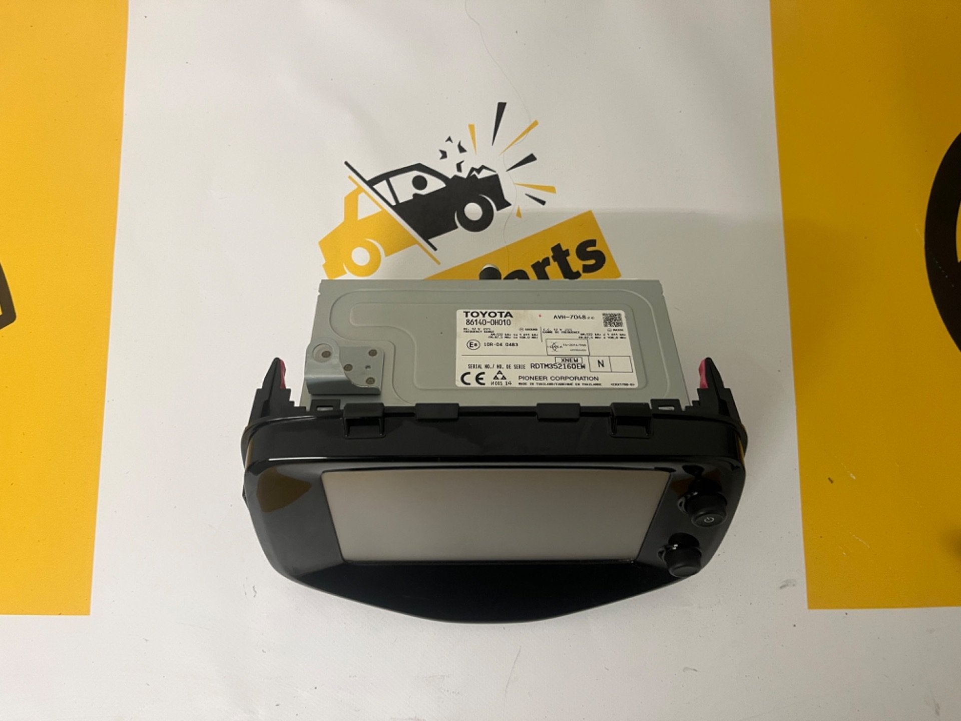 Navigatie Scherm/Radio C1 Peugeot 108 Aygo 86140-0H010, Info@toyota.co.jp, Gebruikt, Toyota Motor Corporation, Toyota