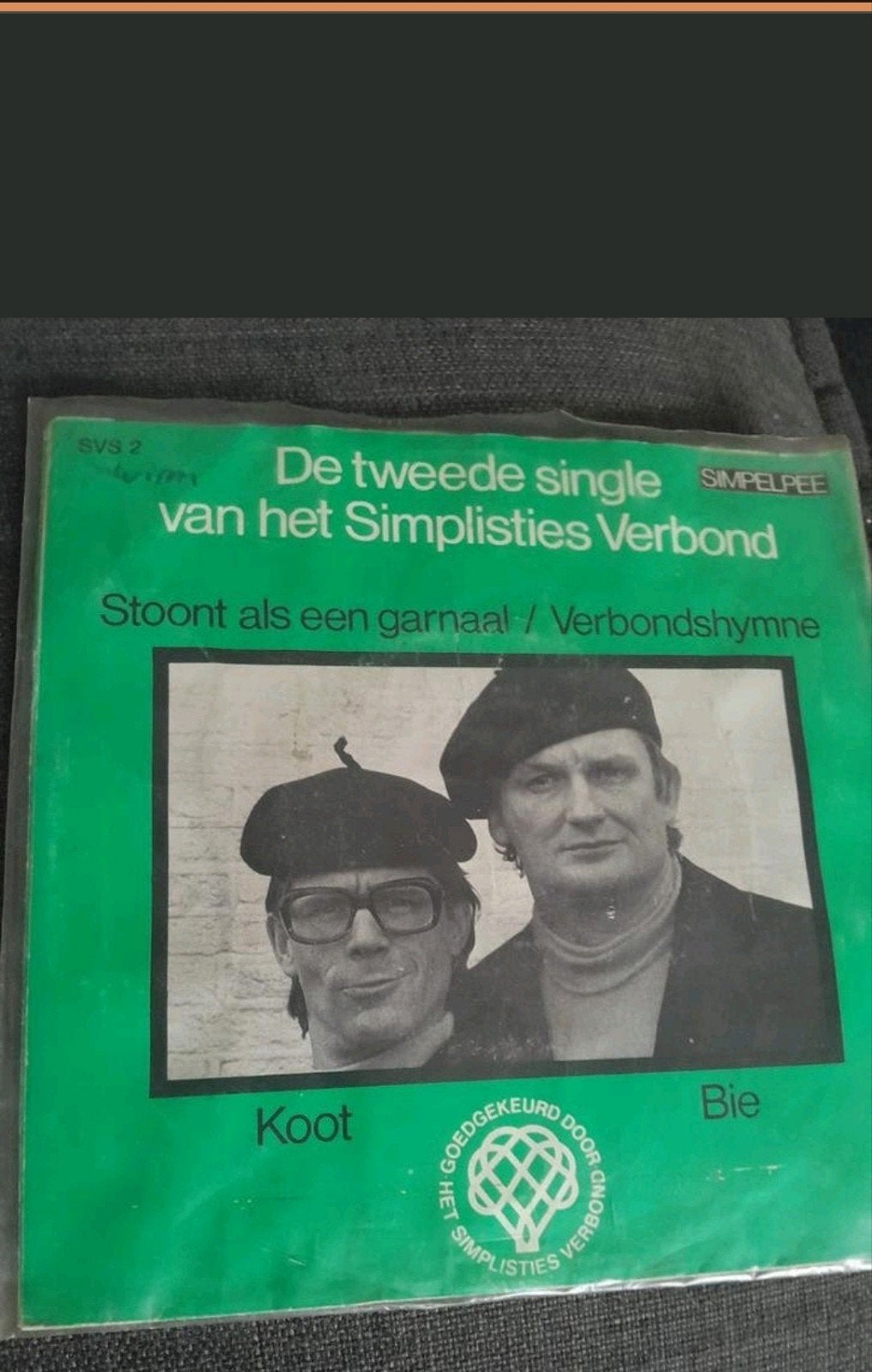 Koot & Bie De tweede single van het simplisties Verbond, Ophalen of Verzenden, Gebruikt, Nederlandstalig