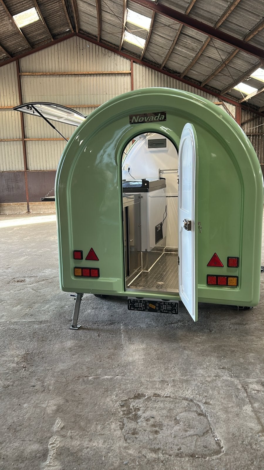 Nieuwe Schepijs Foodtrailer met Extra Vriezer, Ophalen of Verzenden