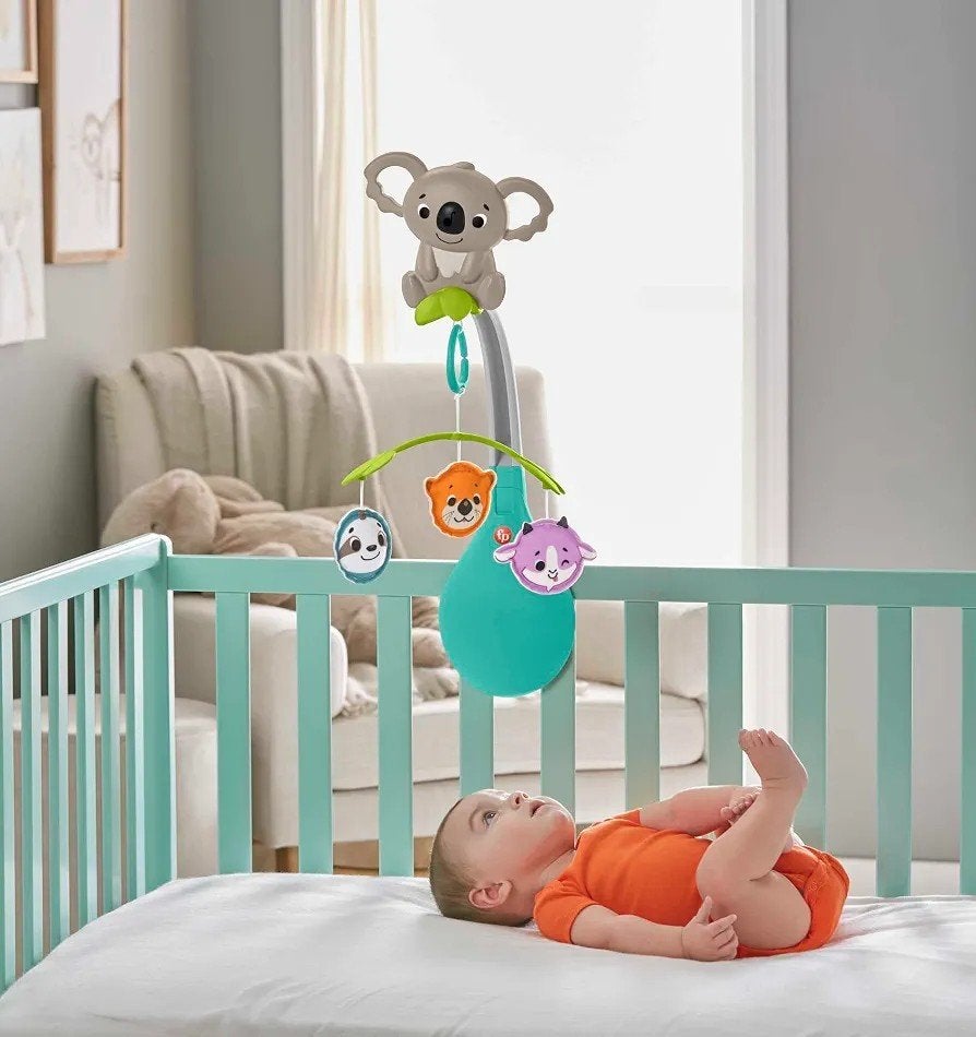 Fisher-Price 3-in-1 babymobiel – bijna nieuw, Ophalen, Zo goed als nieuw, Minder dan 140 cm, Minder dan 70 cm