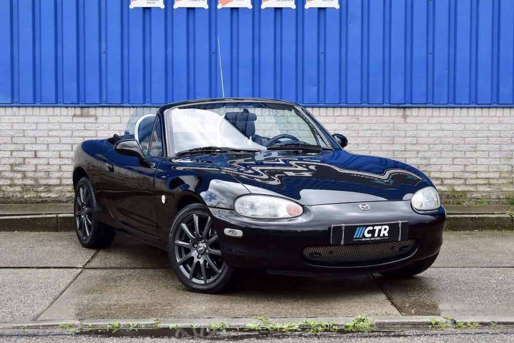 Mazda MX-5 1.8i, Beige, 4 cilinders, Cabriolet, Zwart