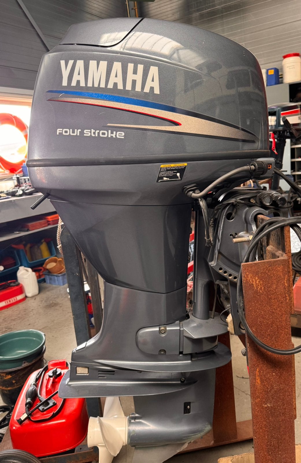 Yamaha 40pk 4-tact langstaart powertrim, Ophalen, Gebruikt, 30 pk of meer, Elektrische start