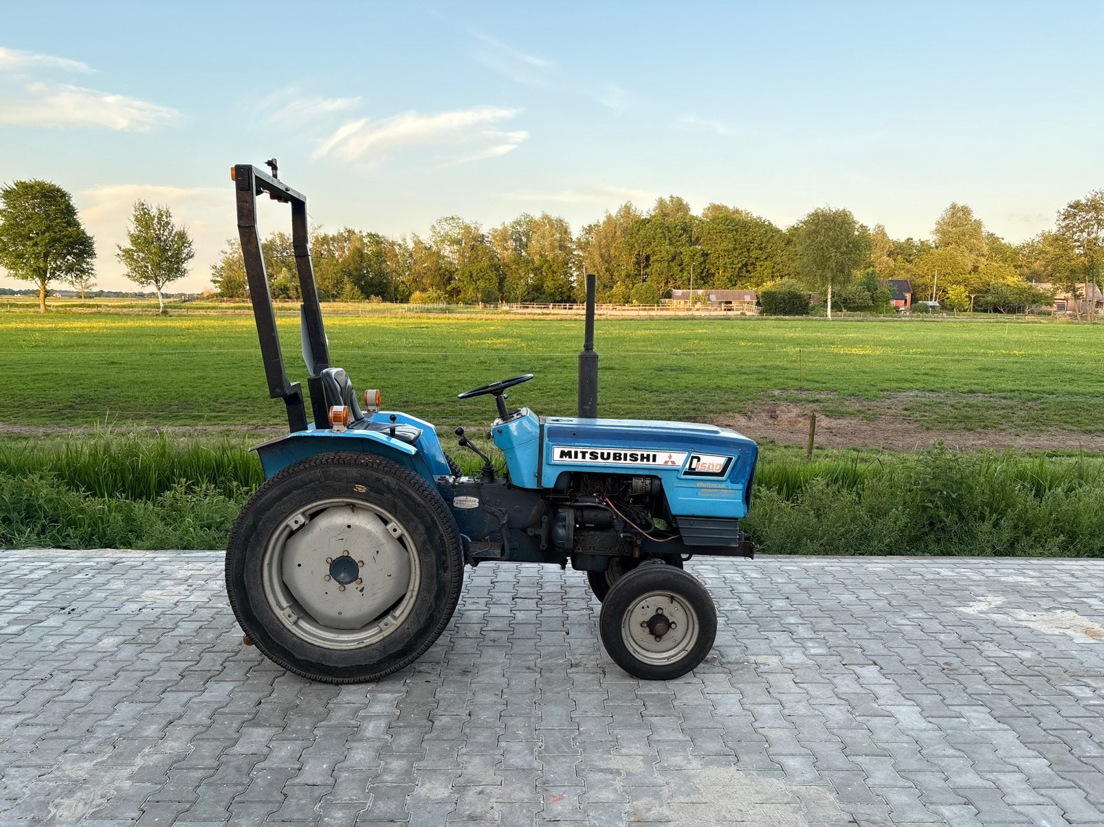Mitsubishi d1500 minitractor mini trekker, Overige merken, Gebruikt, Tot 2500, Ophalen of Verzenden