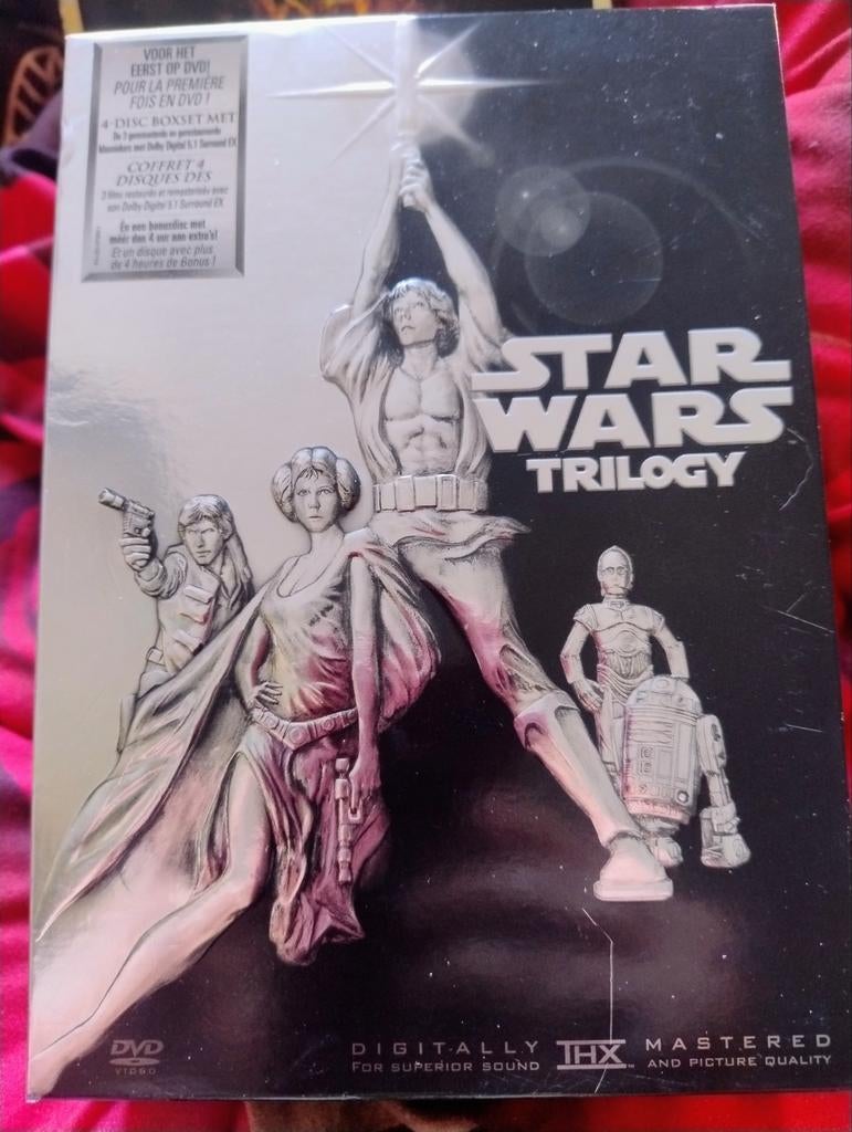 Star Wars Trilogy 4-disc Boxset DVD, Cd's en Dvd's, Dvd's | Overige Dvd's, Zo goed als nieuw, Boxset, Vanaf 12 jaar, Ophalen