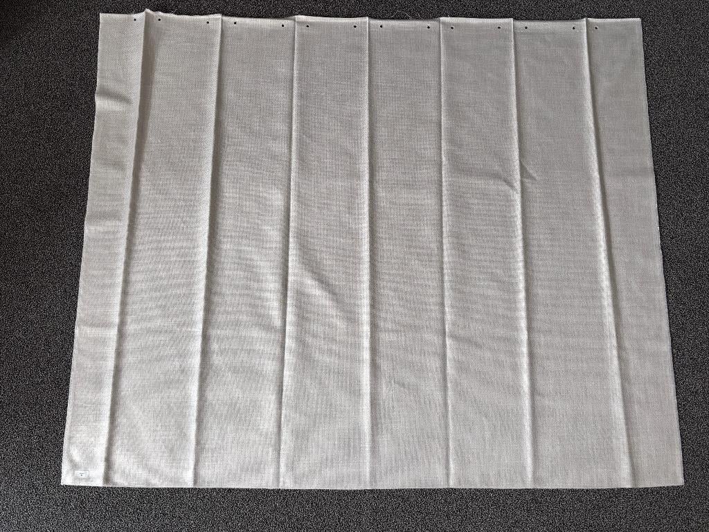 Lap stof De Ploeg Sivert 115 x 140 cm gordijnstof beige, Beige, Ophalen of Verzenden, Zo goed als nieuw, 30 tot 120 cm