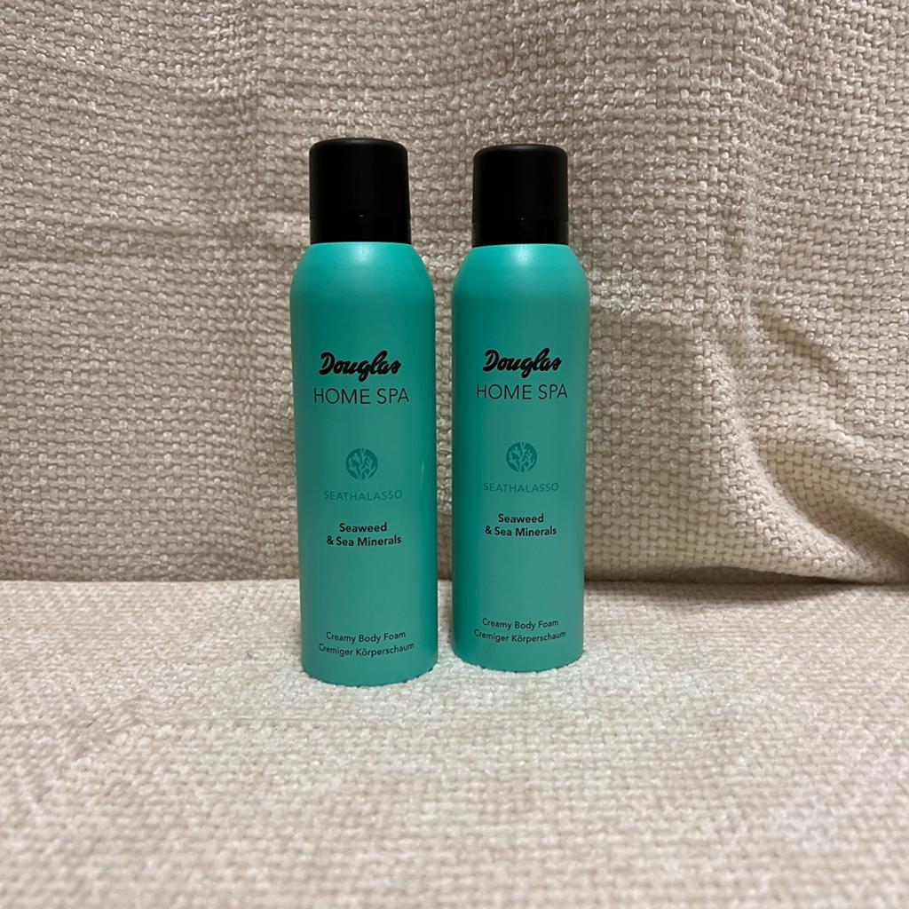 Douglas Home Spa Seathalasso Creamy BodyFoam Nieuw 2 x 200ml, Ophalen of Verzenden, Nieuw, Bad & Douche
