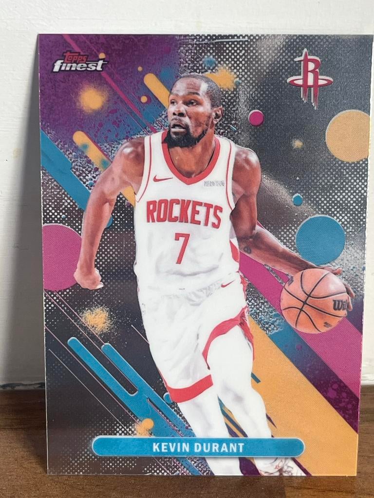 Kevin Durant Topps Finest Basketbalkaart - Rockets #83, Ophalen of Verzenden, Zo goed als nieuw
