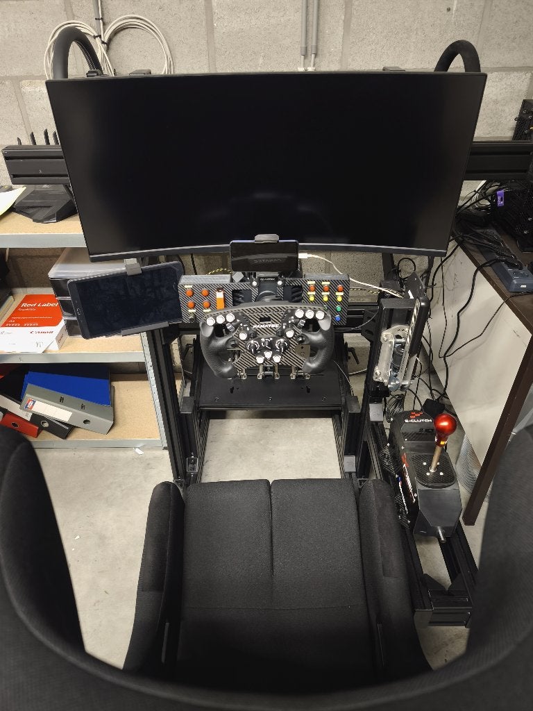 Complete Simracing Setup Trak Racer / Fanatec / Heusinkveld, Ophalen, Zo goed als nieuw, Heusinkveld, Fanatec, SimLab, GRID, Trak Racer, Simucube