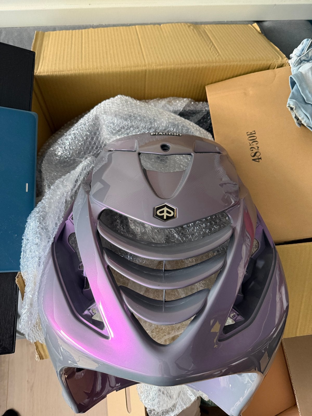 Mooie Zip kappen set - lichte schade achterkap, Ophalen of Verzenden, Gebruikt, Kap, Piaggio