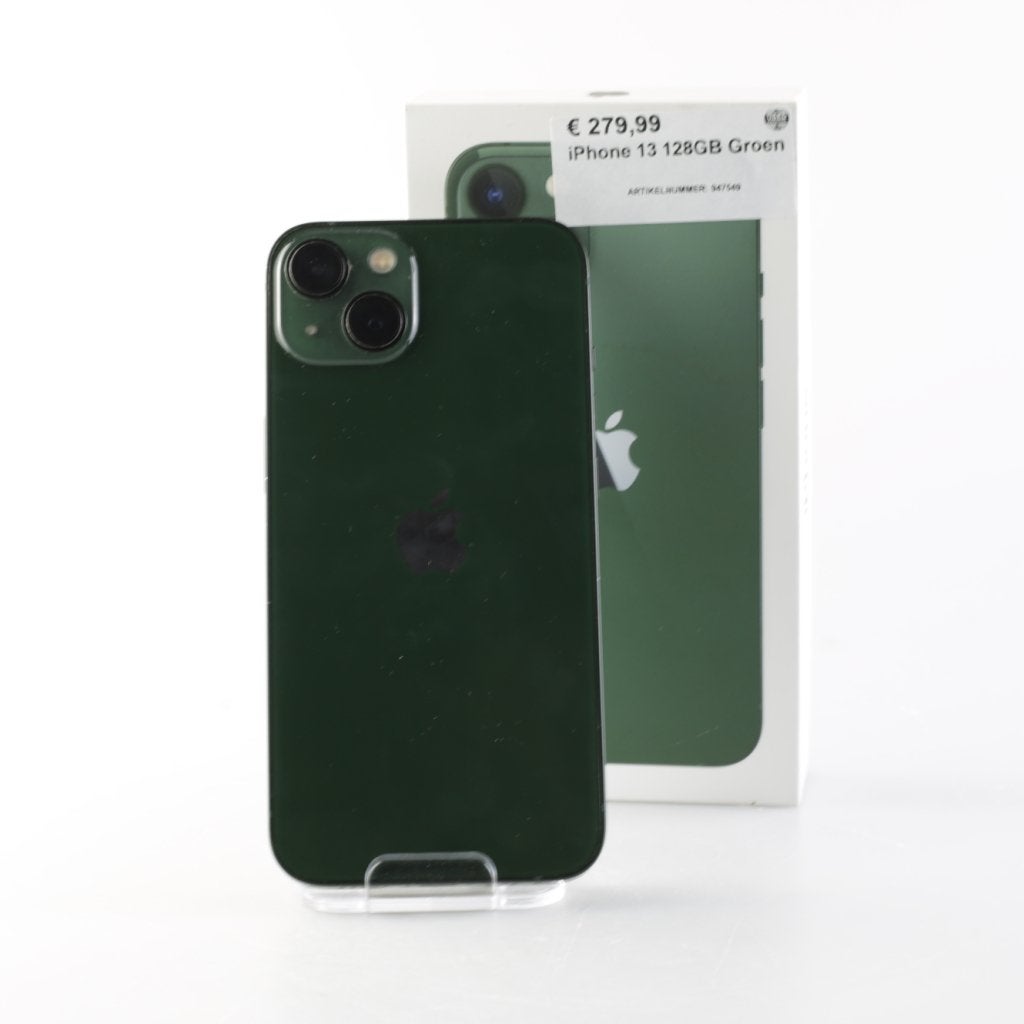iPhone 13 128GB Groen, Apple, Zo goed als nieuw, Support@apple.com, One Apple Park Way
Cupertino, CA 95014
United States