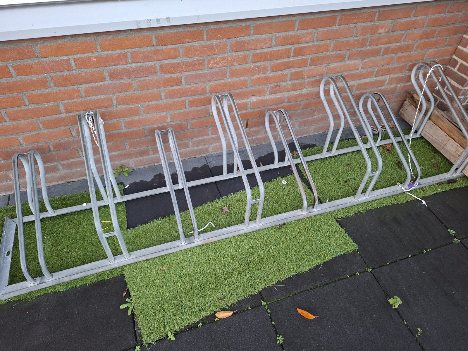 Fietsenrek voor 8 fietsen, Ophalen of Verzenden, Gebruikt