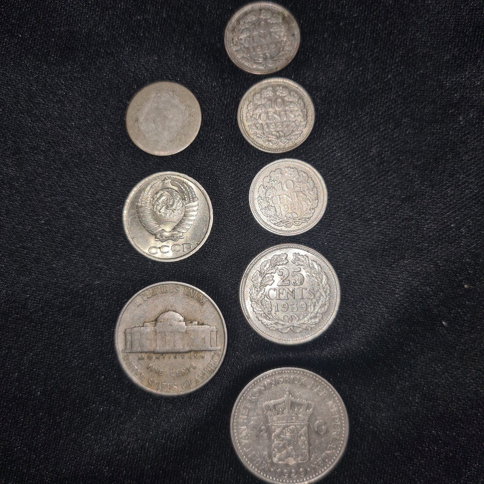 zilveren munten, Ophalen of Verzenden, Setje, Zilver