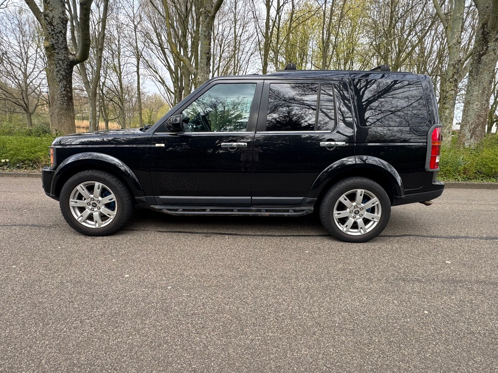 Land Rover Discovery 3 2.7 TD Comm DPF grijs kenteken nw apk, Auto's, Automaat, Land Rover, Zwart, 190 pk