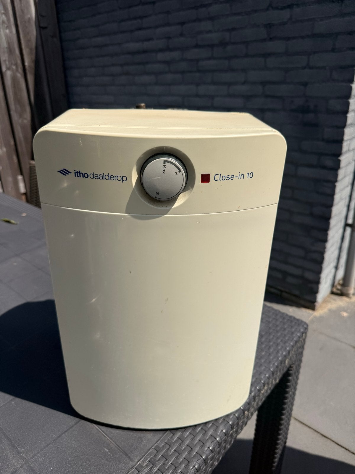 Itho Daalderop Close-in 10 liter waterketel, 2 liter of meer, Ophalen, Gebruikt