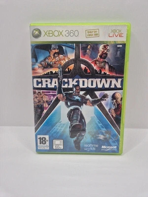 Crackdown Xbox 360, Gebruikt, Vanaf 18 jaar, Ophalen of Verzenden, Microsoft Corporation One Microsoft Way Redmond, WA 98052-6399 United States of America (Verenigde Staten) 📞 Telefoon: +1 425-882-8080 support@microsoft.com