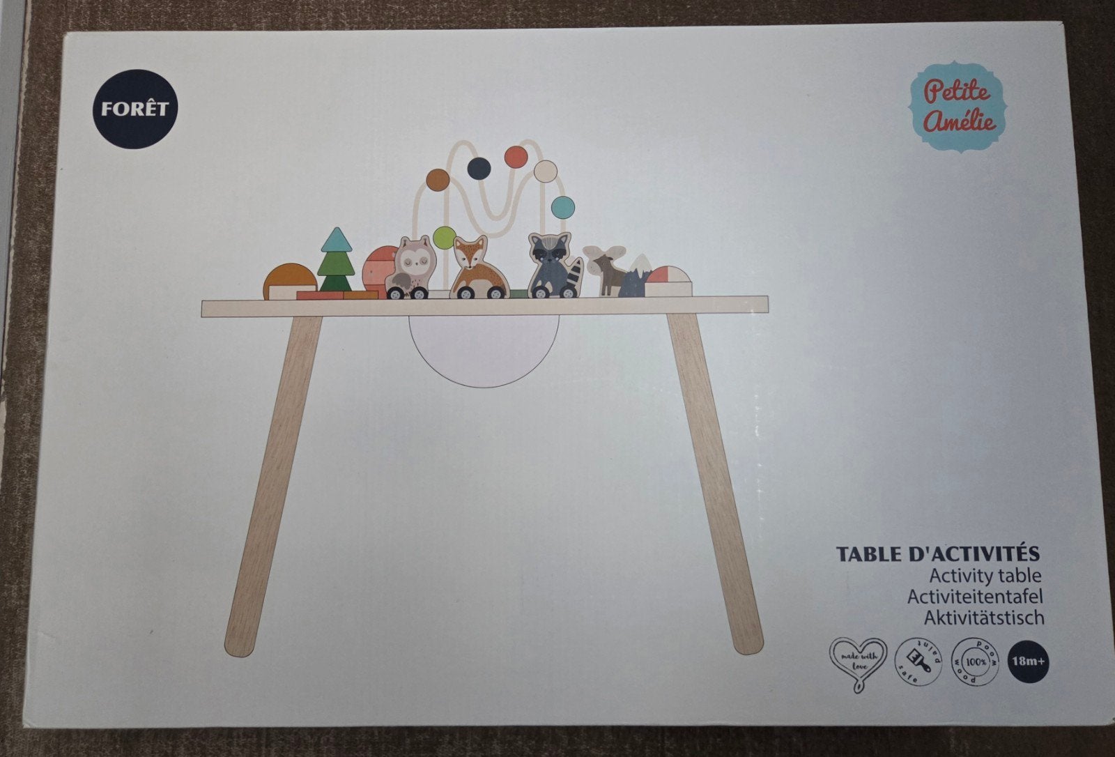 Petit Amelie Speeltafel, Ophalen, Zo goed als nieuw