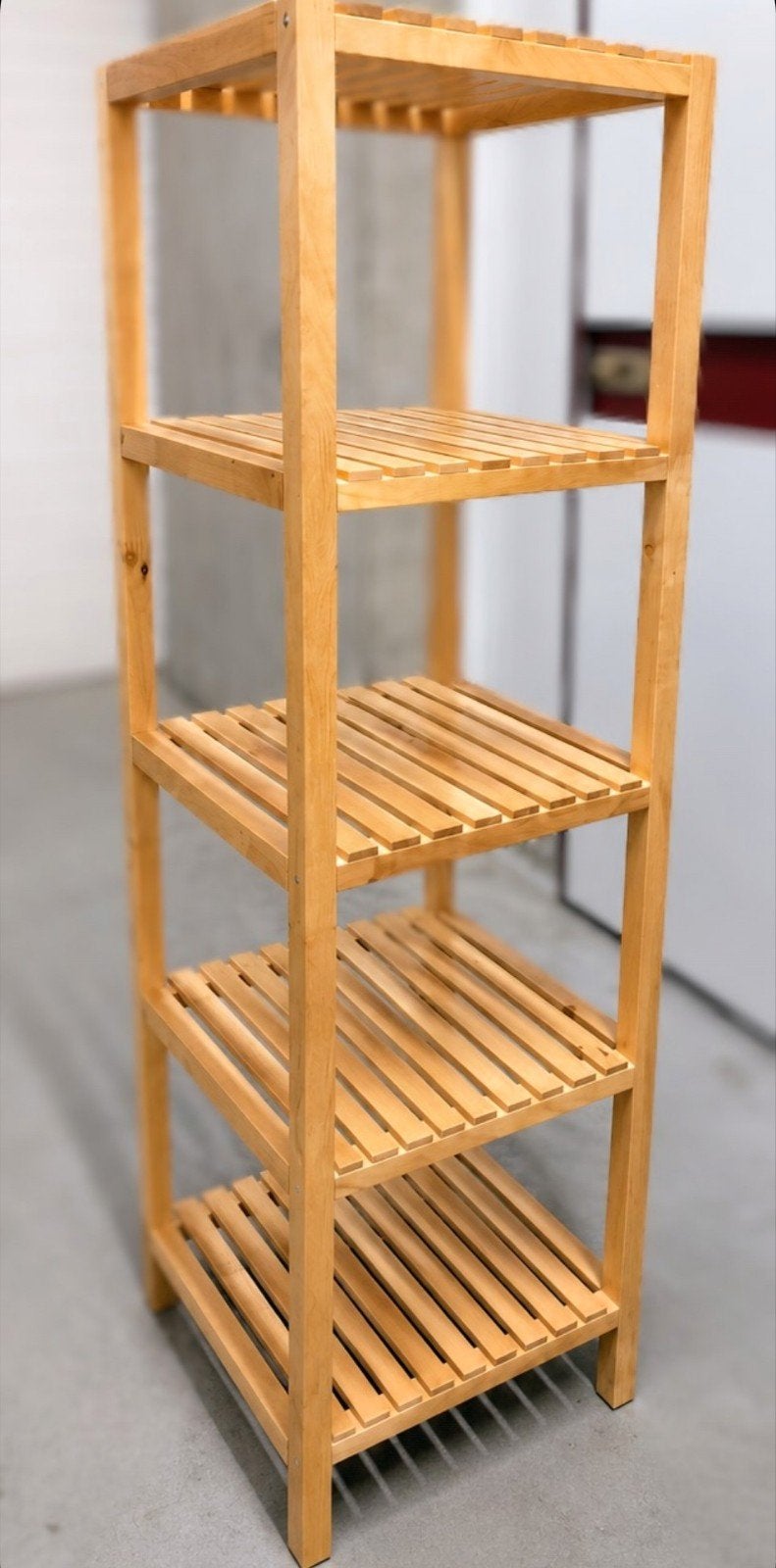 IKEA Molger Bamboe Stellingkast - Onbeschadigd, Ophalen of Verzenden, Zo goed als nieuw
