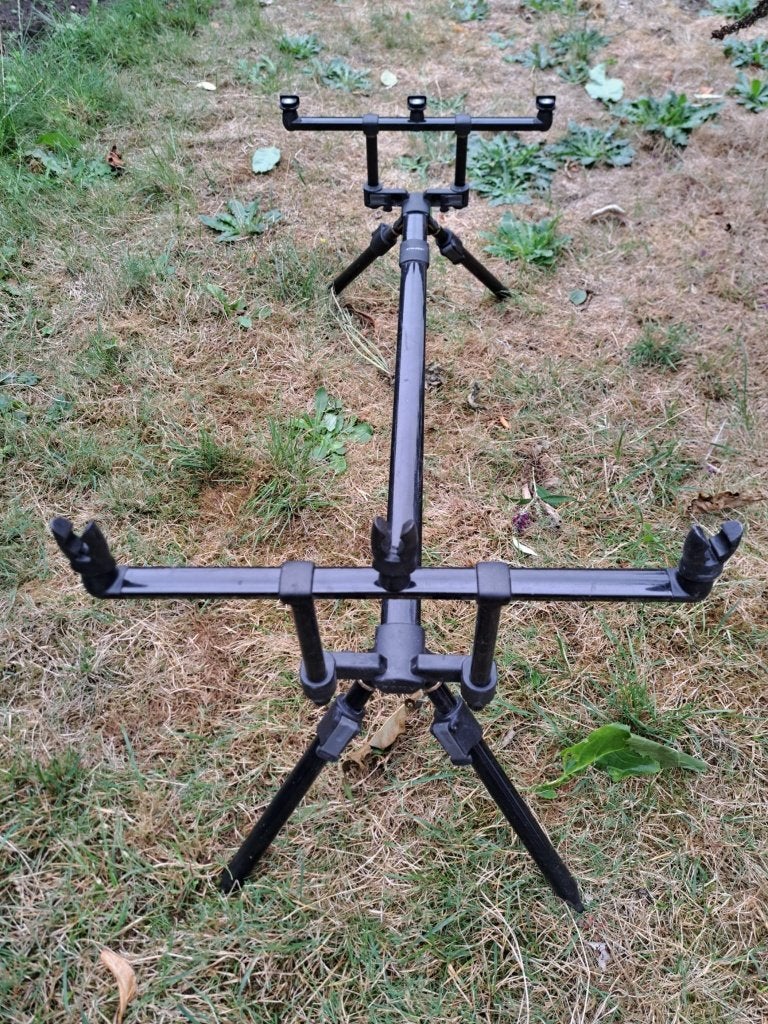 Fox Stalker+ Rod Pod – 2/3 hengels, Watersport en Boten, Ophalen, Zo goed als nieuw, Overige typen