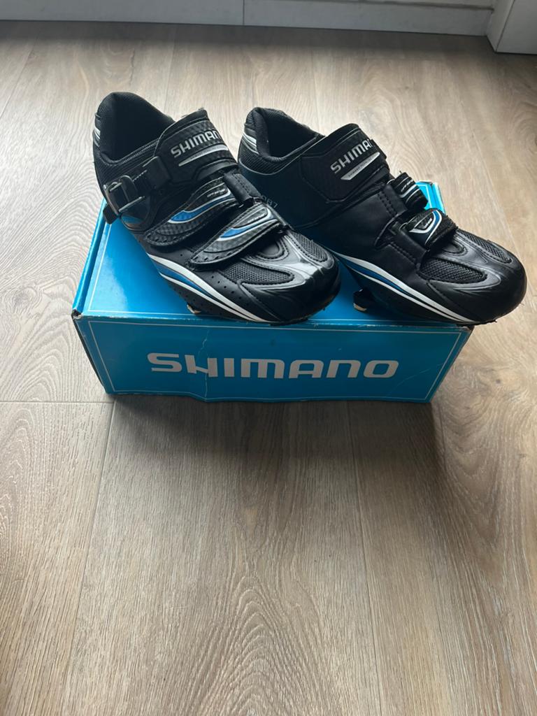 Shimano wielrenschoenen maat 44, Sport en Fitness, Ophalen of Verzenden, Zo goed als nieuw, Schoenen