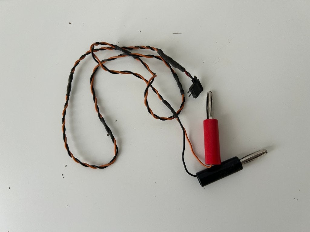 Vintage laadkabel rc modelbouw, Ophalen of Verzenden, Gebruikt, Overige schalen, Onderdeel
