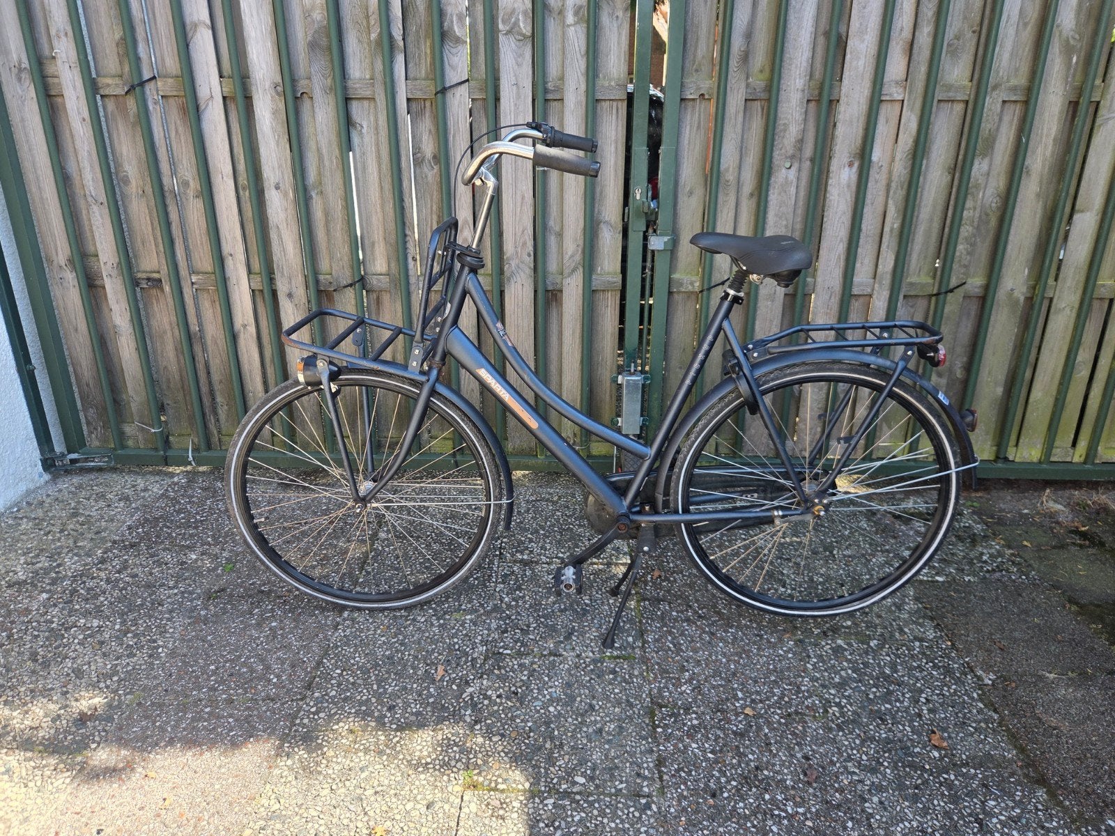 Sparta Pickup omafiets,  3 versnellingen,  62cm framehoogte, Ophalen, Terugtraprem, Gebruikt, Sparta pickup