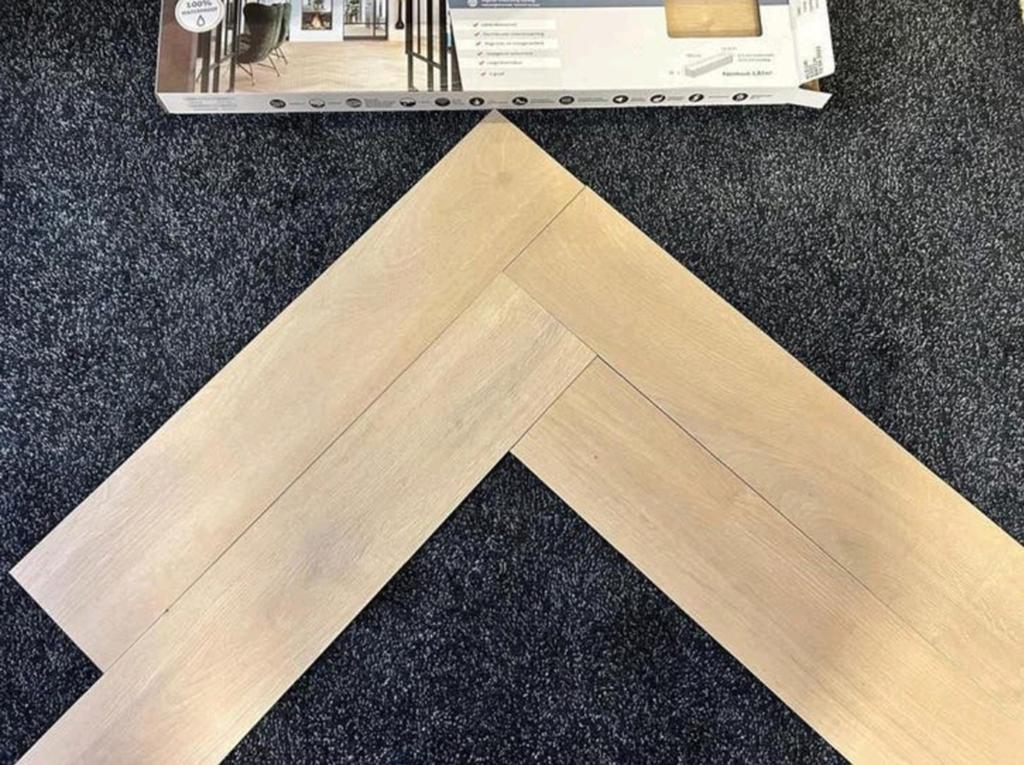 Gelasta Oakland 6200 Lime pvc visgraat, Ophalen, Nieuw, 75 m² of meer, Overige typen