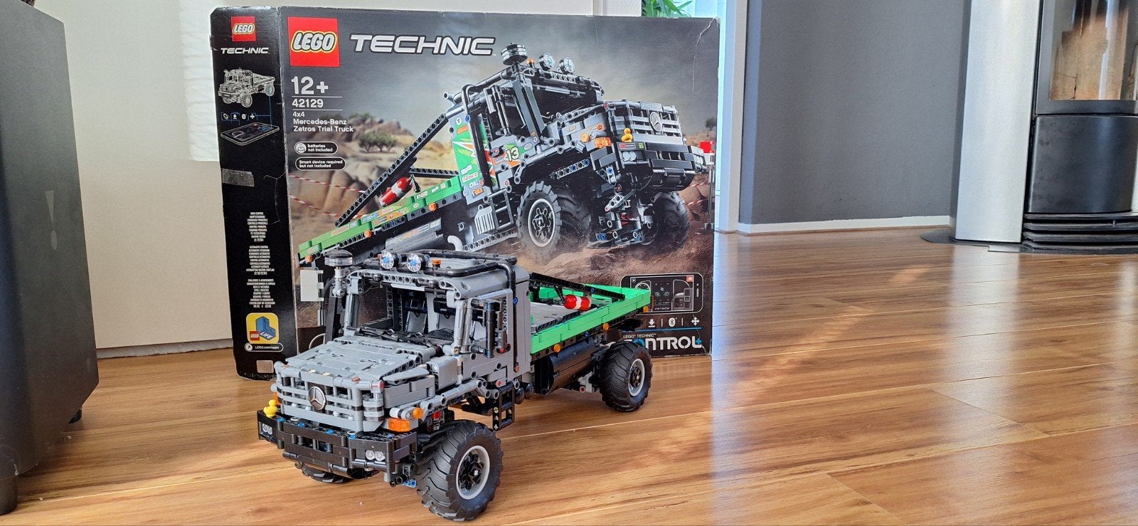 Lego technic set 42129 Mercedes benz zetros trial., Ophalen, Lego, Zo goed als nieuw, Complete set