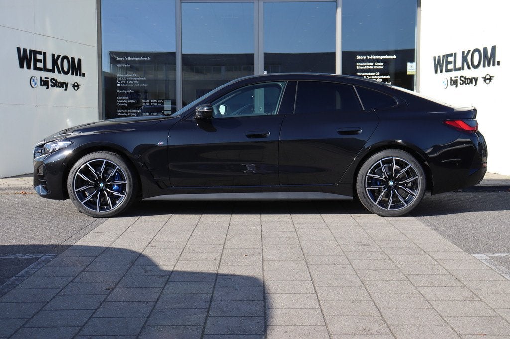 BMW 4 Serie Gran Coupé 420i M Sport Automaat / Achteruitrij, Auto's, BMW, Automaat, 1998 cc, Zwart, Zwart